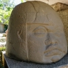 Zdjęcie z Meksyku - ark ten słynie głównie z wielkich rzeźb przedstawiających olmeckie głowy,