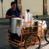 Zdjęcie z Meksyku - jak już jesteśmy przy jedzonku - to tutaj bardzo popularne są takie wózki ze śniadankiem