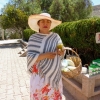 Zdjęcie z Meksyku - ta pani sprzedawała agawowe specyfiki kosmetyczno-spożywcze