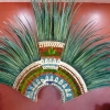 Zdjęcie z Meksyku - wisiała tam piękna kopia pióropusza królewskiego Króla Montezumy II