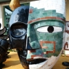 Zdjęcie z Meksyku - "pół-kopia"😊 słynnej maski pogrzebowej  à la Malinaltepeca, z czasów Teotihuacan.