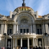 Zdjęcie z Meksyku - piękny, ekstrawagancki budynek pałacu 