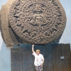 Zdjęcie z Meksyku - kamień został znaleziony pod placem Zocalo w 1790 roku w czasie jakichs prac ziemnych