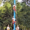 Zdjęcie z Meksyku - wspinaczka na wielki 30 metrowy słup