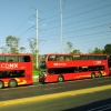 Zdjęcie z Meksyku - metrobusy- bardzo popularny środek komunikacyjny w CDMX