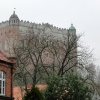 Zdjęcie z Polski - Zamek imponująco wyglądał ponad dachami domów...