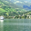 Zdjęcie z Austrii - Statek odpłynął, a my cieszyliśmy się pięknymi widokami na jezioro.