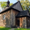 Zdjęcie z Polski - uroczy drewniany wiejski kościółek zbudowany ...( szczegóły w Relacji) 