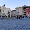 Zdjęcie z Czech - W jednym z narożników Dolnego Rynku zauważamy kolejną fontannę.