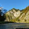 Zdjęcie z Polski - Skała Wylizana - to charakterystyczna skalna ściana znajdująca się nad Dunajcem