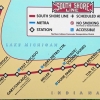 Zdjęcie ze Stanów Zjednoczonych - Linia kolejowa South Shore Line