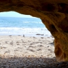 Zdjęcie z Australii - Widok z jaskinki - widac jaskolke :)