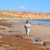 Zdjęcie z Australii - Kuzynka, gosc z Polski, na plazy Muslin