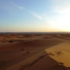 Zdjęcie z Maroka - piasek pustyni o wschodzi
