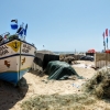 Zdjęcie z Portugalii - pełno tu łódek, sieci i wszelkich rybackich szpargałów