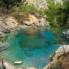 Zdjęcie z Hiszpanii - w zatoczce jest niezwykle piękny kolor wody... mienią się takie "szmaragdy".