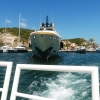 Zdjęcie z Francji - pakujemy się na naszą łódkę i rozpoczynamy rejs wzdłuż wybrzeża Korsyki 