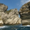 Zdjęcie z Francji - i skała "Ziarnko Piasku " z poziomu wody