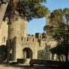 Zdjęcie z Francji - mury twierdzy Carcassonne są niezwykle malownicze i fotogeniczne