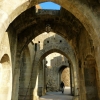 Zdjęcie z Francji - w zaułkach murów twierdzy Carcassonne....