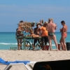 Zdjęcie z Kuby - plażowi sprzedawcy 