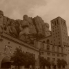 Zdjęcie z Hiszpanii - widok na Montserrat