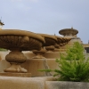 Zdjęcie z Hiszpanii - fontanny przy wejści do 