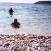 Zdjęcie z Chorwacji - Typowe plaże w Chorwacji