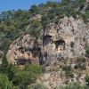 Zdjęcie z Turcji - grobowce wykute w skałach