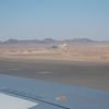 Zdjęcie z Egiptu - z okna samolotu