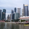 Centrum Singapuru... - Zdjęcie Centrum Singapuru... - ...widziane z Marina Bay