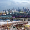 Zdjęcie z Singapuru - Widok na port...