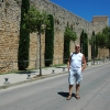 Zdjęcie z Hiszpanii - Girona mury miejskie