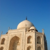 Zdjęcie z Indii - Księżyc nad Taj Mahal