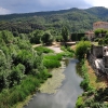 Zdjęcie z Hiszpanii - rzeka Fluvia i Besalu
