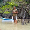 Zdjęcie z Tajlandii - W jednej z lagun...