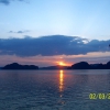 Zdjęcie z Tajlandii - Zachód slońca pośród...