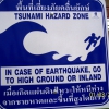 Zdjęcie z Tajlandii - Ostrzezenie przed tsunami