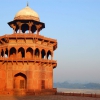 Zdjęcie z Indii - baszta przy Taj Mahal