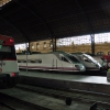 Zdjęcie z Hiszpanii - Szybkie pociągi na dworcu