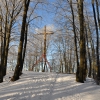 Zdjęcie z Polski - krzyż na Wieżycy