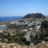 Zdjęcie z Grecji - Widok na Lindos.