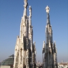 Zdjęcie z Włoch - wiezyczki Duomo