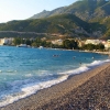 Zdjęcie z Grecji - plaża w Lutraki