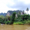 Zdjęcie z Tajlandii - Rzeka, gory i dzungla...