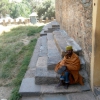 Zdjęcie z Etiopii - Duchowny w Aksum