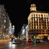 Zdjęcie z Hiszpanii - Ulice Madrytu - nocą