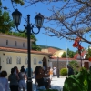 Zdjęcie z Grecji - dziedziniec Klasztoru