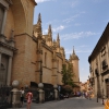 Zdjęcie z Hiszpanii - przed wejściem do katedry