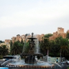 Zdjęcie z Hiszpanii - Fontanna przed Alcazaba